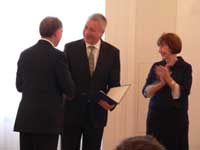 Bundestverdienstkreuz für Wolfgang Steen
