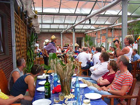 essen im glashaus